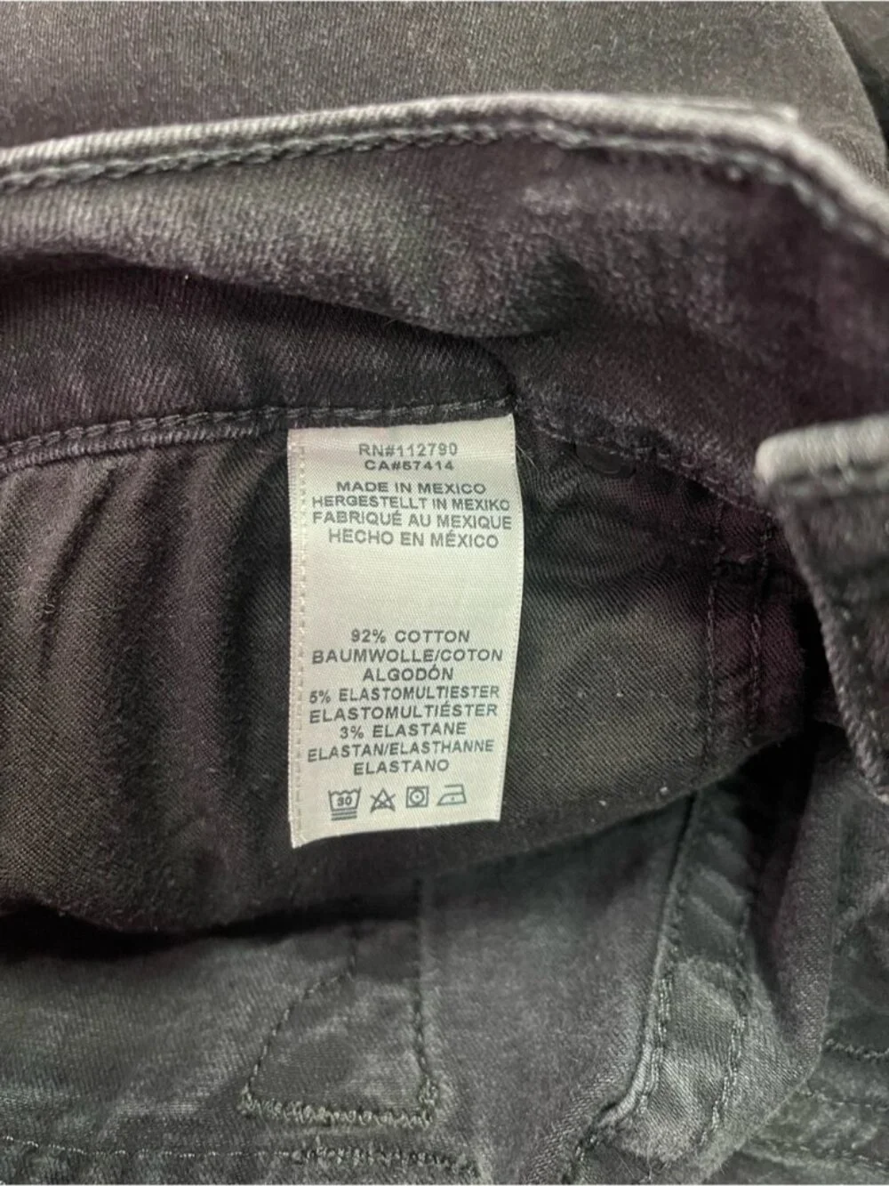 True Religion Ricky Straight Jeans Men's 33 Body Rinse Black Horseshoe